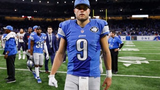 Next Story Image: Lions' coach says Stafford can play despite finger problem